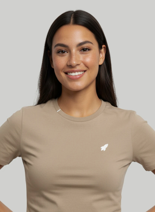 T-shirt Beige « Résilience » Mixte